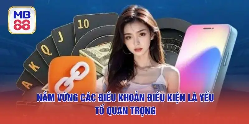 Nắm vững các điều khoản điều kiện là yếu tố quan trọng